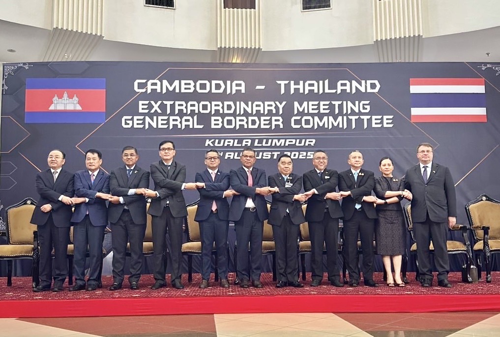 "ไทย-กัมพูชา" นัดถก "GBC" ครั้งหน้า 8-10 ก.ย.68 ที่เสียมราฐ "ไทย"เตรียมจี้ประเด็น "เก็บกู้ทุ่นระเบิด -ปราบสแกมมอร์" อีกครั้ง