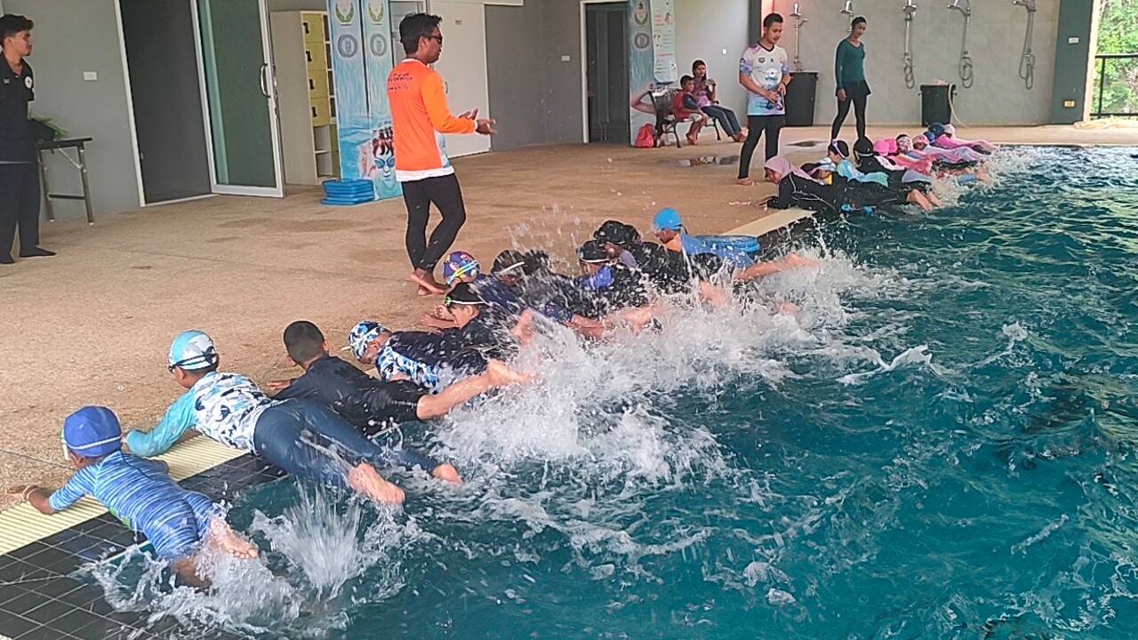 สตูลเปิดหลักสูตร เสริมทักษะเอาตัวรอดเหตุจมน้ำลดการสูญเสียช่วงปิดเทอม