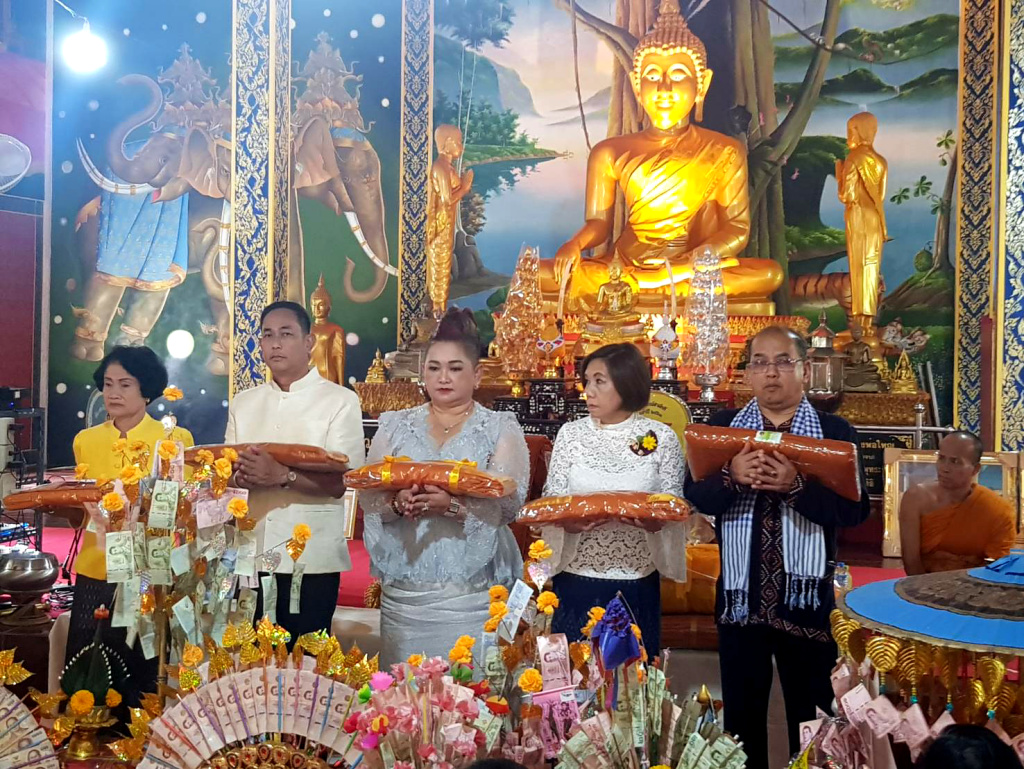 สันนิบาตสหกรณ์ฯ รวมพลังทอดกฐินสหกรณ์สามัคคี ณ วัดโนนทอง