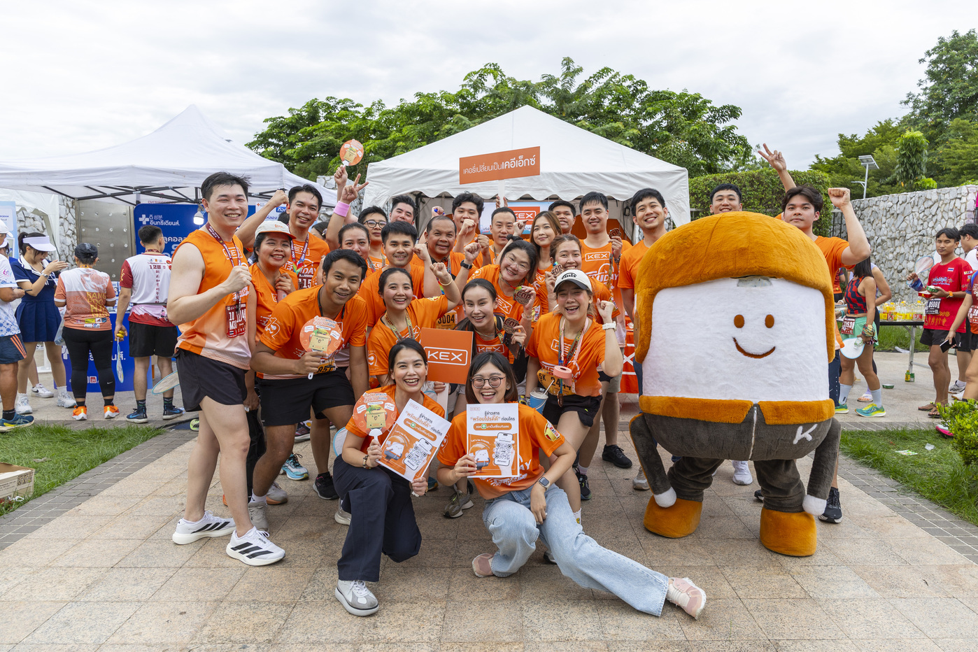 KEX สานต่อพันธกิจเพื่อสังคม ร่วมกิจกรรม THE COP CHARITY RUN 2025