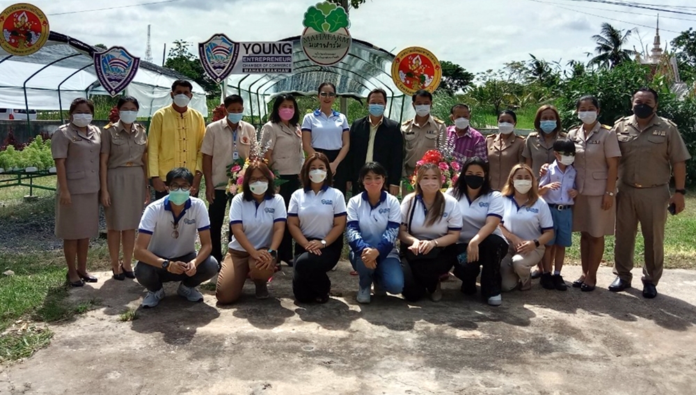 หอการค้า เปิด มหาฟาร์ม สร้างฟาร์มผักปลอดสารพิษ ในโรงเรียนเทศบาลบ้านค้อ