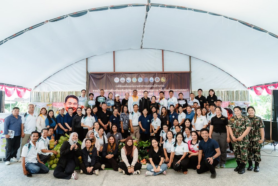 “อบต.เกาะใหญ่” ผนึกกำลังอปท.เครือข่าย ดัน 9 ข้อเสนอร่วมกันฟื้นฟูทะเลสาบสงขลา
