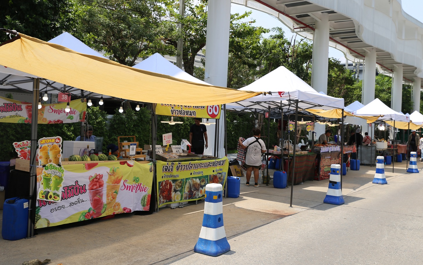 ศูนย์ราชการฯ แจ้งวัฒนะเปิดตลาด SkyWalk Market เอาใจสายชิมสายช้อป