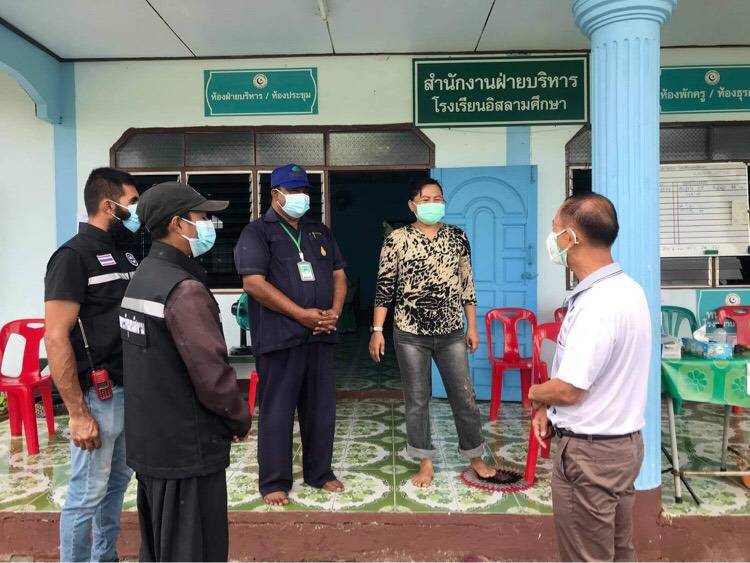 “กลุ่มฉลองนคร”  นักธุรกิจใจดี  มอบงบอุดหนุน ปรับปรุงซ่อมแซมถนน ให้ รพ.สนาม รร.อิสลามศึกษา