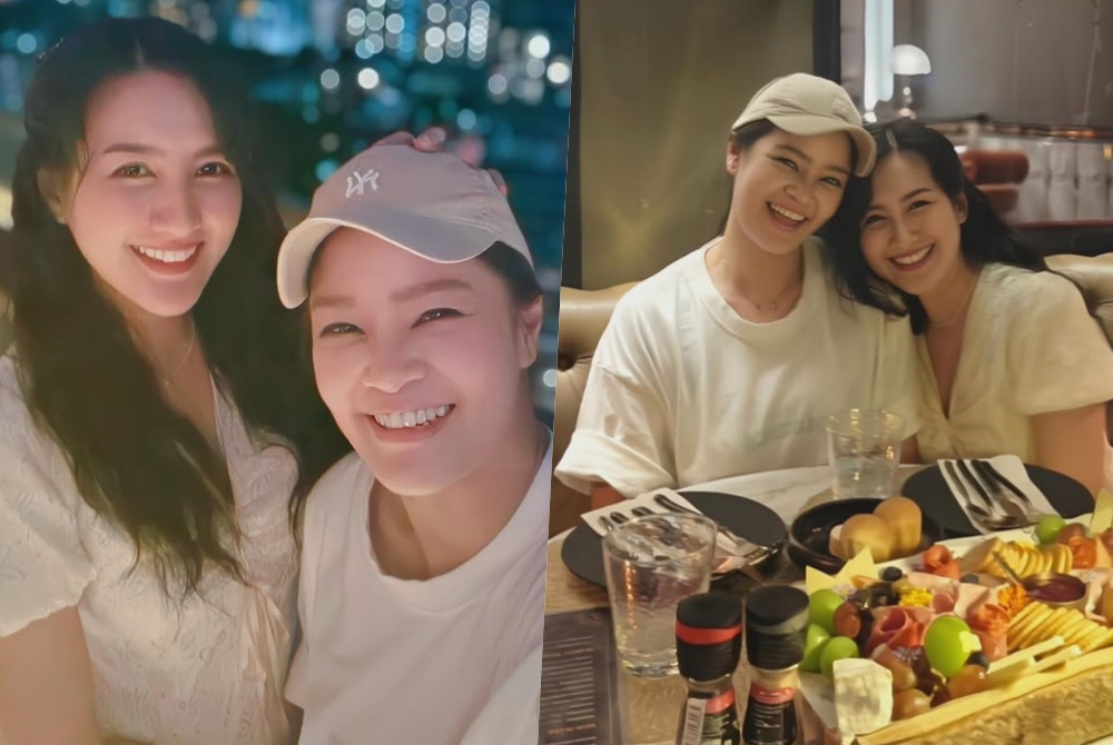 "นก-ม่วย" อวดดินเนอร์หวานฉลองรัก 1 ปี