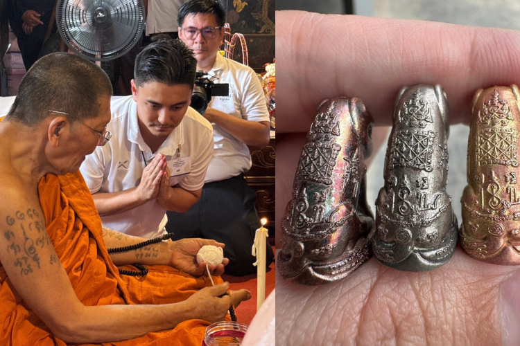 ธันวา สุริยจักร ร่วมพิธีปลุกเสก #เสือรุ่นแรกหลวงปู่ศิลา เครื่องรางมาแรงที่รันทุกวงการ 