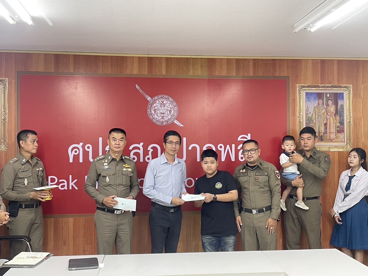 ตำรวจปากพลี จัดเต็มสิริมงคลและขวัญกำลังใจเนื่องในวันตำรวจ