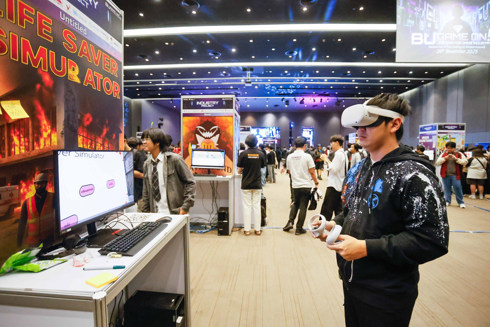 เกมไม่ใช่แค่เล่น! ม.กรุงเทพ เปิดเวทีโชว์ของนักพัฒนาไทย ดันเด็กเกมสู่ตลาดงานจริง