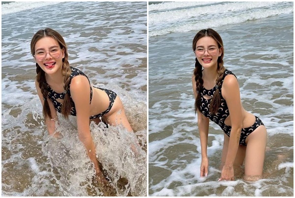ทะเลร้อนฉ่า! “ดิว อริสรา” จัดเต็มสวมวันพีซอวดหุ่นสุดแซ่บ