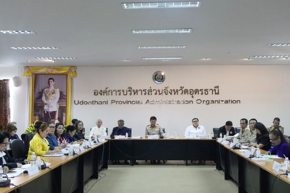 อบจ.อุดรธานี เดินหน้าอบรมพัฒนาศักยภาพสตรี ปีงบฯ 2569 ยกระดับบทบาทสังคม