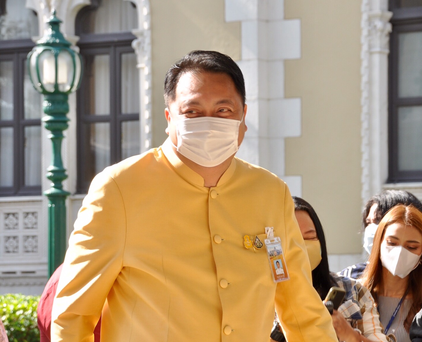 "เสี่ยเฮ้ง" ไม่มองเป็นประเด็นทางการเมือง "ส.ส.พปชร." ร่วมงานวันเกิด "เนวิน" โวกระแสพรรคยังดี 