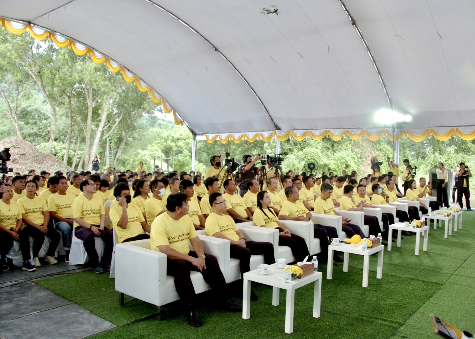 SCGC ผนึกกำลังชุมชนและภาคีเครือข่าย ทำความดีด้วยหัวใจสร้าง100 ฝาย เขายายดาระยองเฉลิมพระเกียรติฯ 