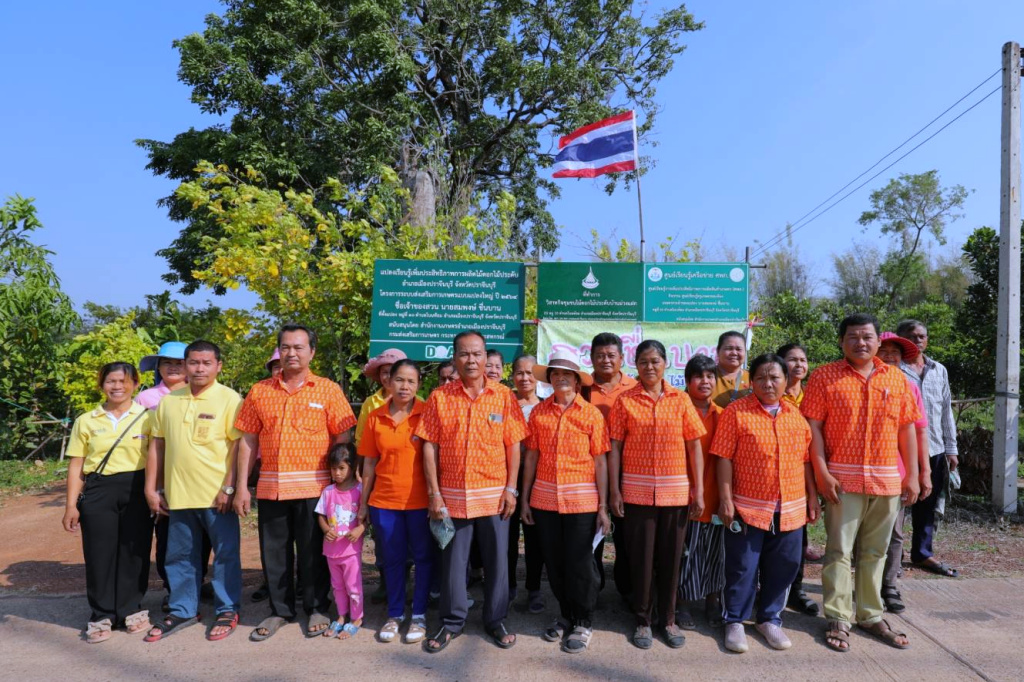 แปลงใหญ่ไม้ดอกไม้ประดับ หมู่ที่ 10 ต.โนนห้อม ชุมชนแห่งไม้ล้อมคุณภาพส่งออก