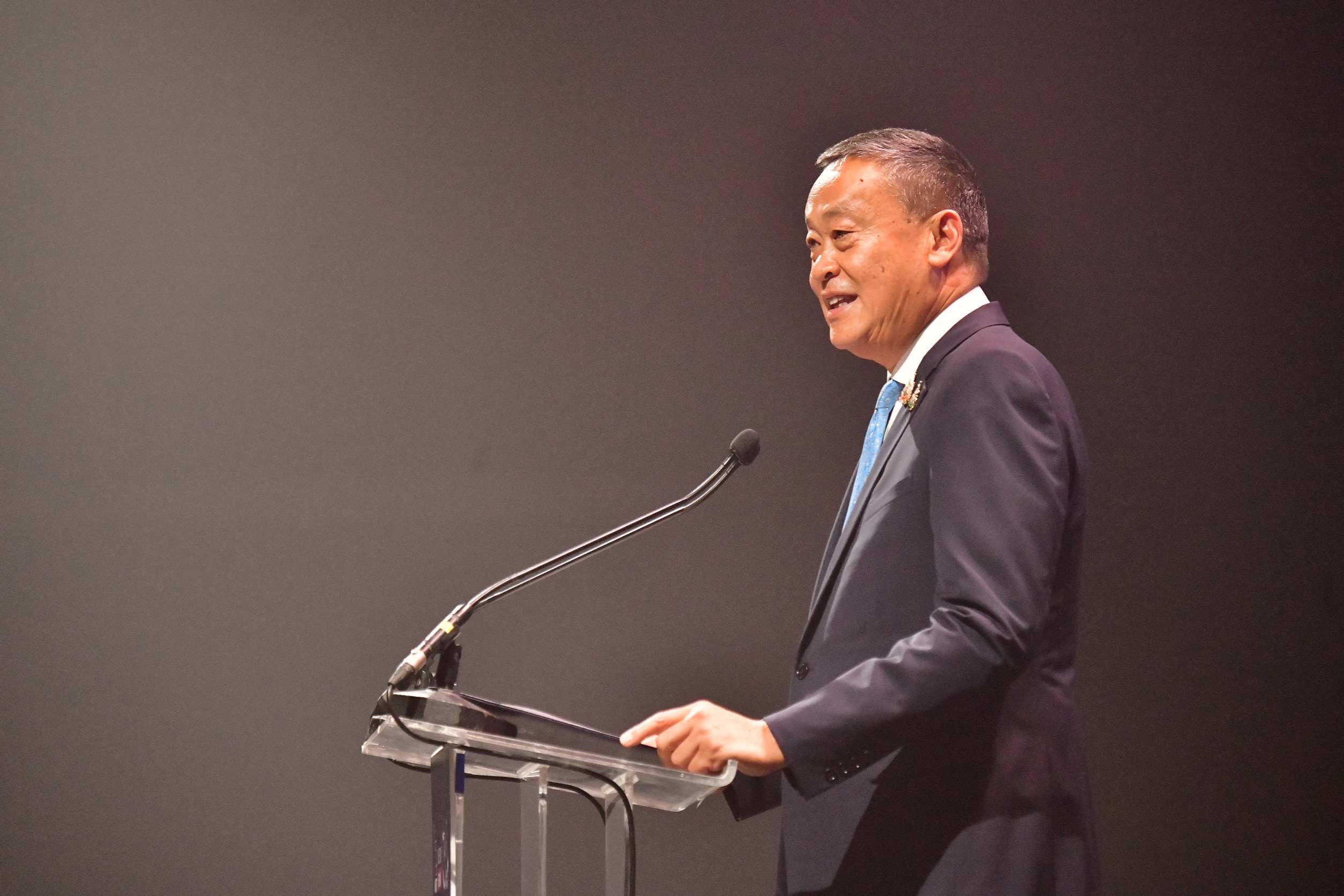 “เศรษฐา“ ร่วมยินดีวันสถาปนา NBT หวังเป็นสื่อของรัฐที่ให้ข้อมูลจริง บอก เจอข่าวเฟกนิวส์ประหลาดๆ บางทีก็คล้อยตาม