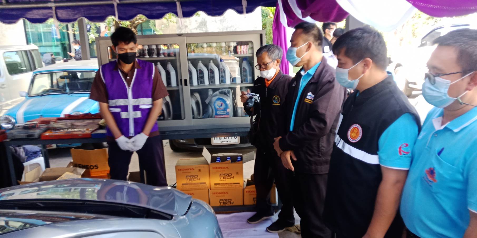 มุกดาหาร เปิดศูนย์อาชีวะอาสา ช่วงเทศกาลปีใหม่ 65 