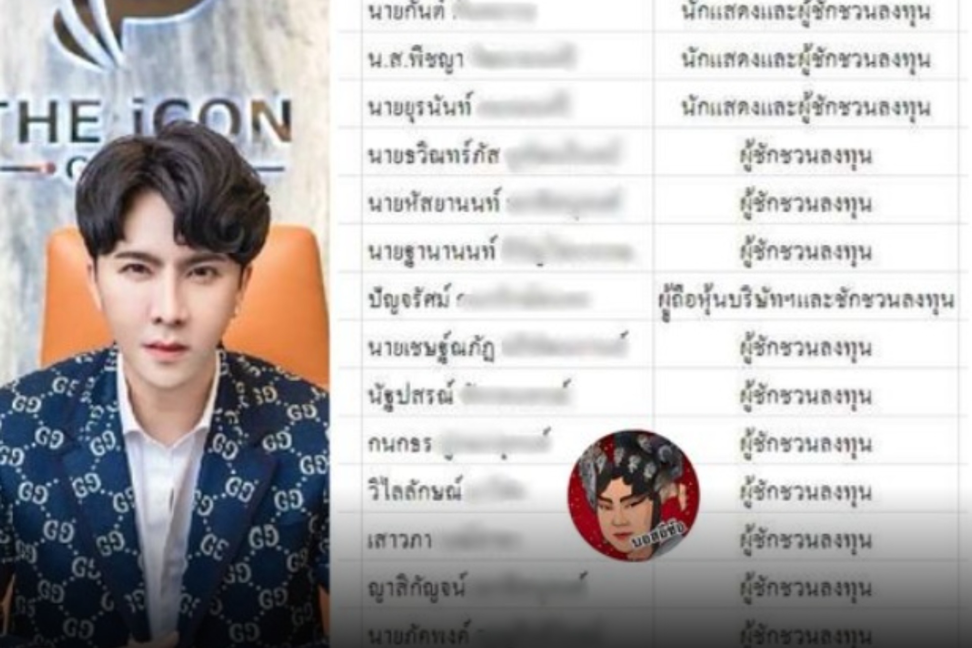 เพจดังเปิดเอกสาร “กันต์–มิน–แซม” ผู้ชักชวนการลงทุน