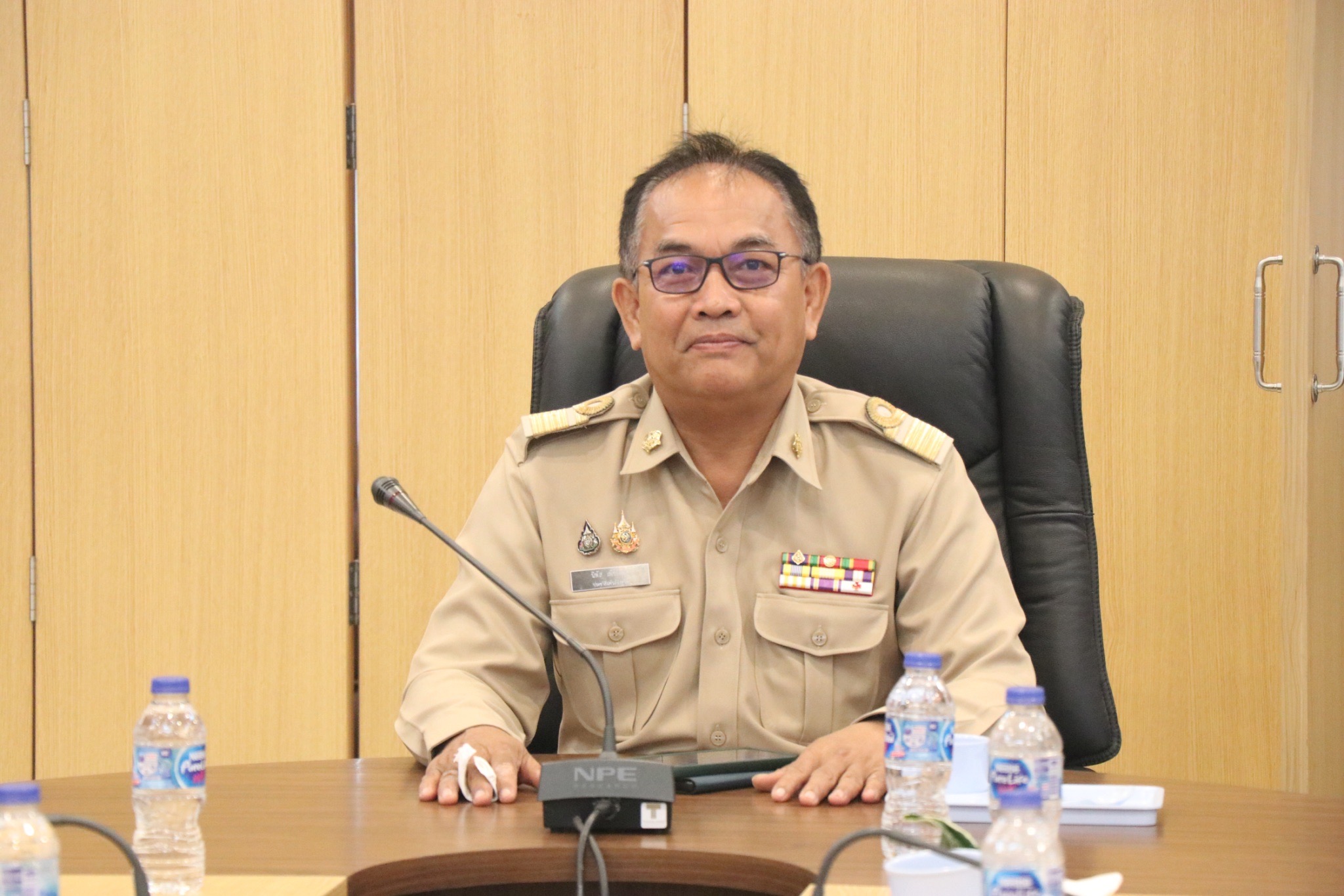 สำนักงานประชาสัมพันธ์จังหวัดตรัง นำเครือข่ายเข้าร่วมประชุมความร่วมมือกับสำนักงานผู้ตรวจการแผ่นดิน ระดับจังหวัด