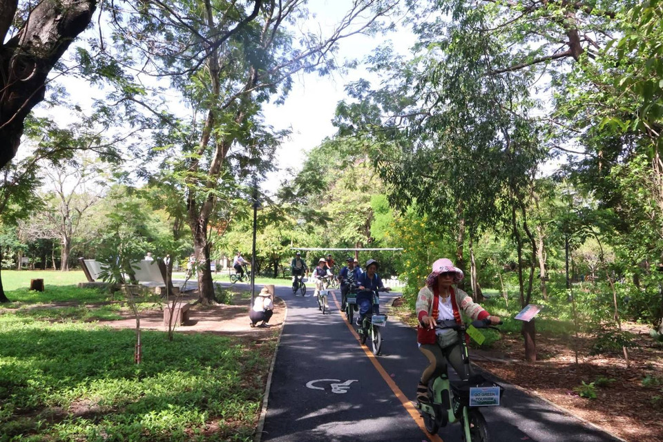 อพท. พัฒนาเส้นทางท่องเที่ยวโดยจักรยานที่เป็นมิตรต่อสิ่งแวดล้อม Go Green Tourism