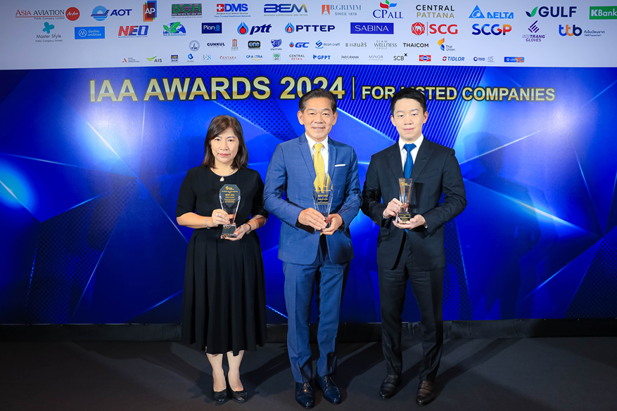 "เมเจอร์ ซีนีเพล็กซ์ กรุ้ป" คว้า 3 รางวัลทรงเกียรติ BEST CEO,BEST CFO และ OUTSTANDING IR ของสมาคมนักวิเคราะห์การลงทุน