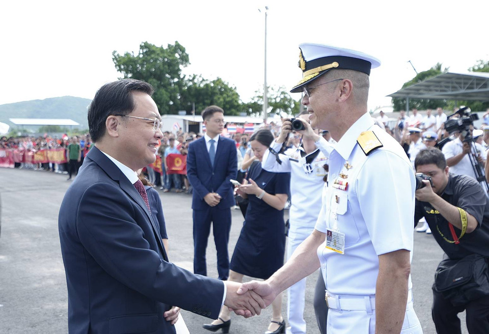 หมู่เรือฝึกนักเรียนนายเรือจีนเยือนไทย กระชับสัมพันธ์กองทัพเรือสองชาติ ครบรอบ 50 ปีสัมพันธ์ไทย–จีน