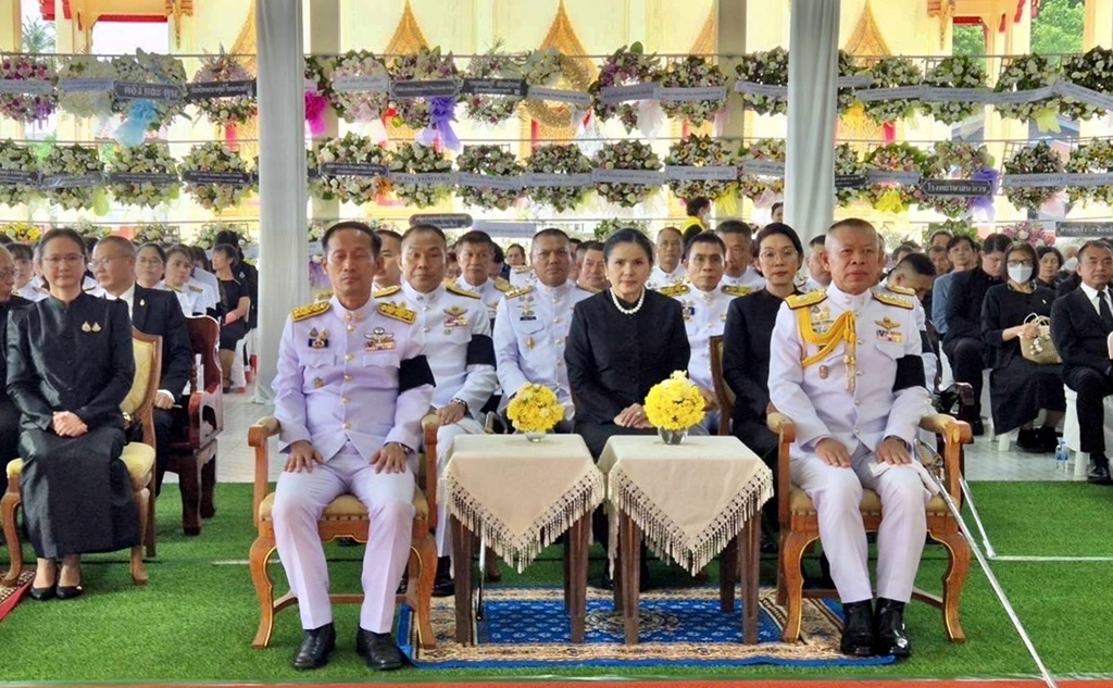 ที่ปรึกษาพิเศษ ตร. เป็นประธานพิธีพระราชทานเพลิงศพ "ร.ต.อ.ทรงพล" นักบิน (สบ 1)