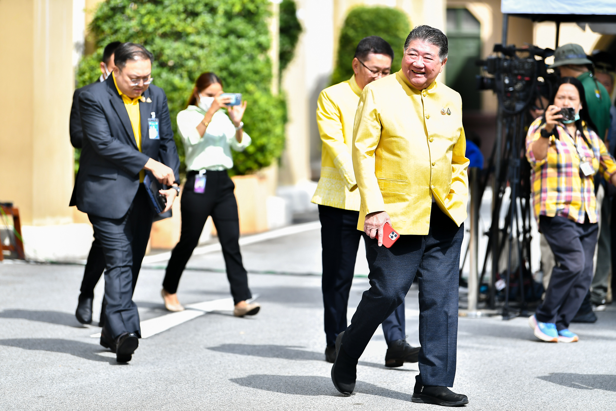 "ภูมิธรรม" ยันไม่มี "ปฏิญญาเขาใหญ่"  หลัง "ทักษิณ" ตีกอล์ฟ ร่วม "อนุทิน" รับการเมือง เดือนส.ค. มีผลกระทบบริหารประเทศ