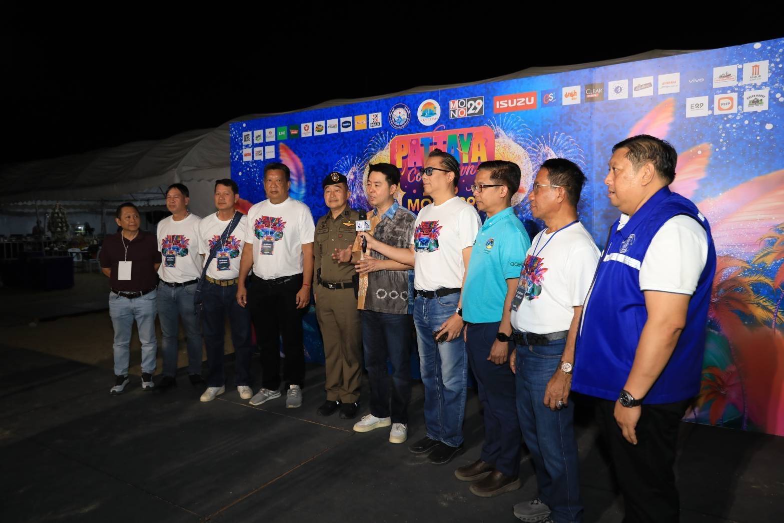นักท่องเที่ยวไทยเทศร่วมเฉลิมฉลองสุขสนุกล้นรับปีใหม่สุดยิ่งใหญ่ Pattaya Countdown 2025