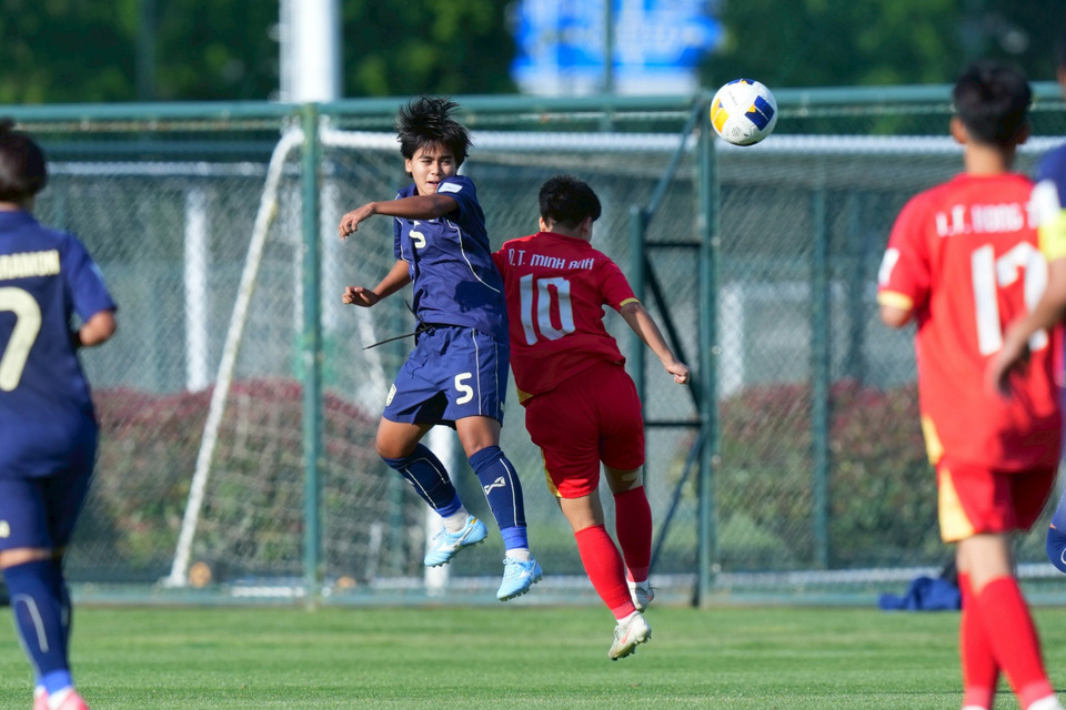 ชบาแก้ว U17 เสมอ เวียดนาม 2-2 ประเดิมศึกฟุตบอลหญิงชิงแชมป์เอเชีย U17