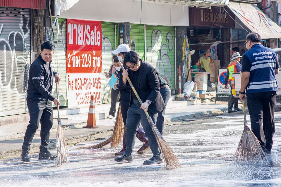 เชียงใหม่ลุย Big Cleaning Day รอบตลาดวโรรส เตรียมเมืองสะอาดรับเทศกาลตรุษจีน 2569