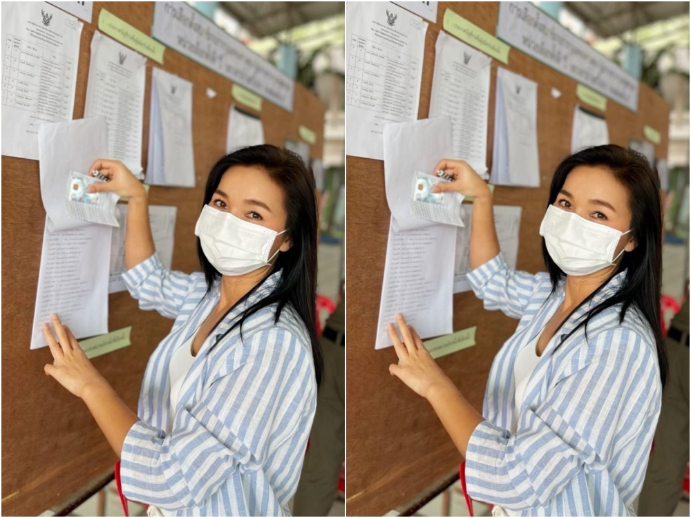 ไม่นอนหลับทับสิทธิ! "ต่าย อรทัย" ออกไปเลือกตั้งผู้ว่าฯกทม. -ส.ก.