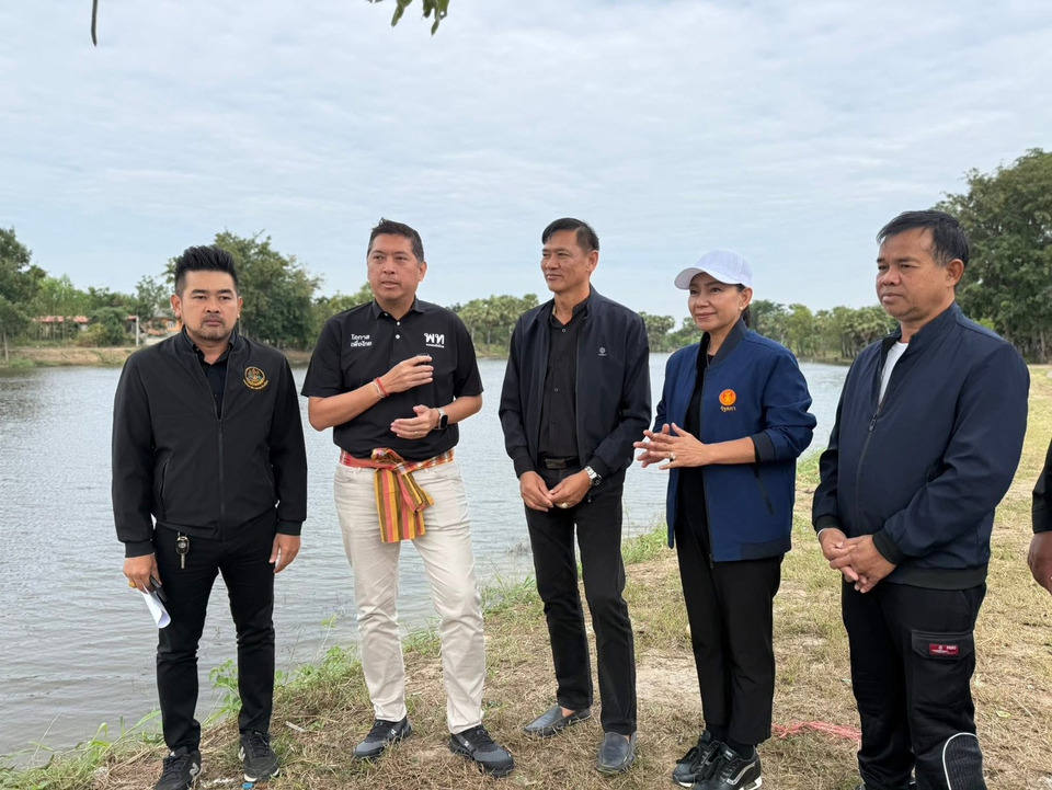 สส.ป๊อบลุยโคราช! เร่งติดตาม 3 โครงการเขื่อนป้องกันตลิ่ง เร่งแก้ทรุด-ป้องกันน้ำท่วมชุมพวง