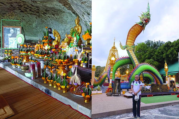 สถาบันโพธิคยาวิชชาลัย 980 จัดเดินสาย "สักการะนาคบารมี" วันที่2 