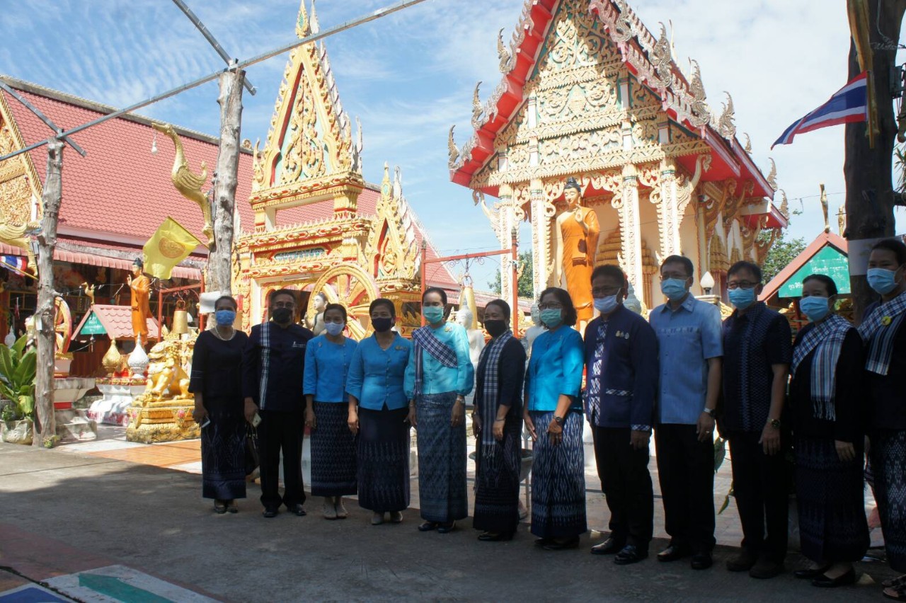 วัฒนธรรมจังหวัดยโสธรพัฒนาต่อยอดทุนทางวัฒนธรรมตามรอยศาสตร์พระราชาชุมชนเข้มแข็งอย่างยั่งยืน บวร ออนทัวร์