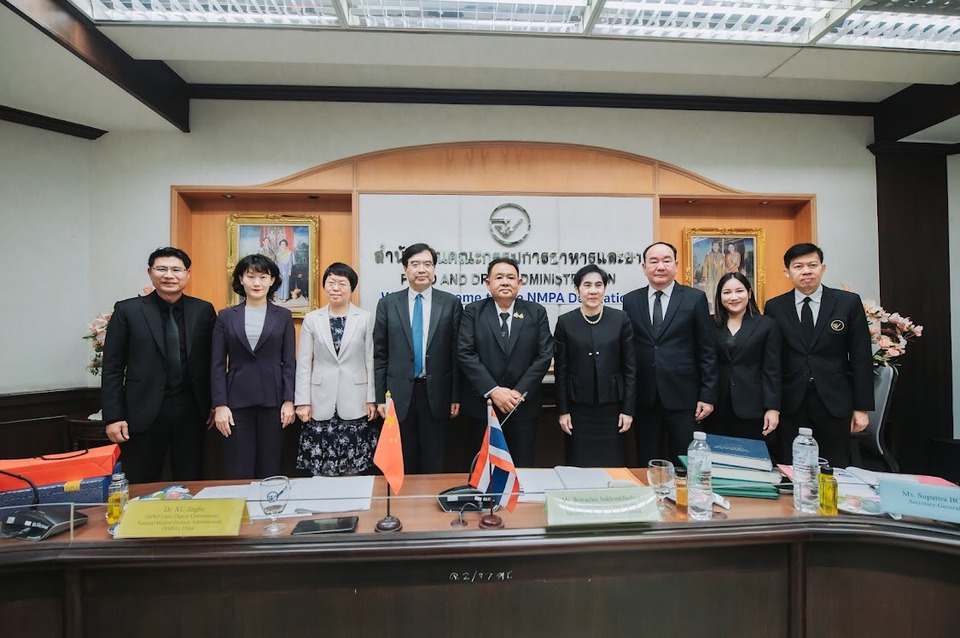 ไทย–จีนหารือความร่วมมือพัฒนาระบบสุขภาพ เดินหน้ามาตรฐานยา–วัคซีน–เครื่องมือแพทย์สู่ระดับสากล