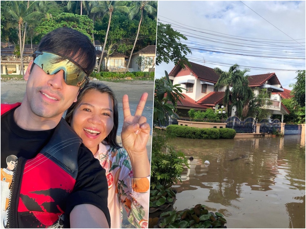 ฝนตกหนักเป็นเหตุ! "แม่ณเดชน์" โพสต์ภาพน้ำท่วมบ้านที่ขอนแก่น