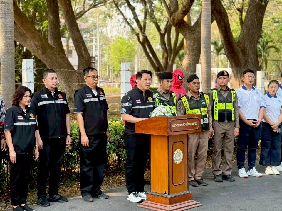 เปิดศูนย์สงกรานต์ ทล.4 กำแพงเพชร–ตาก ดูแลเข้มถนนสายหลัก ขอประชาชนวางแผนเดินทาง