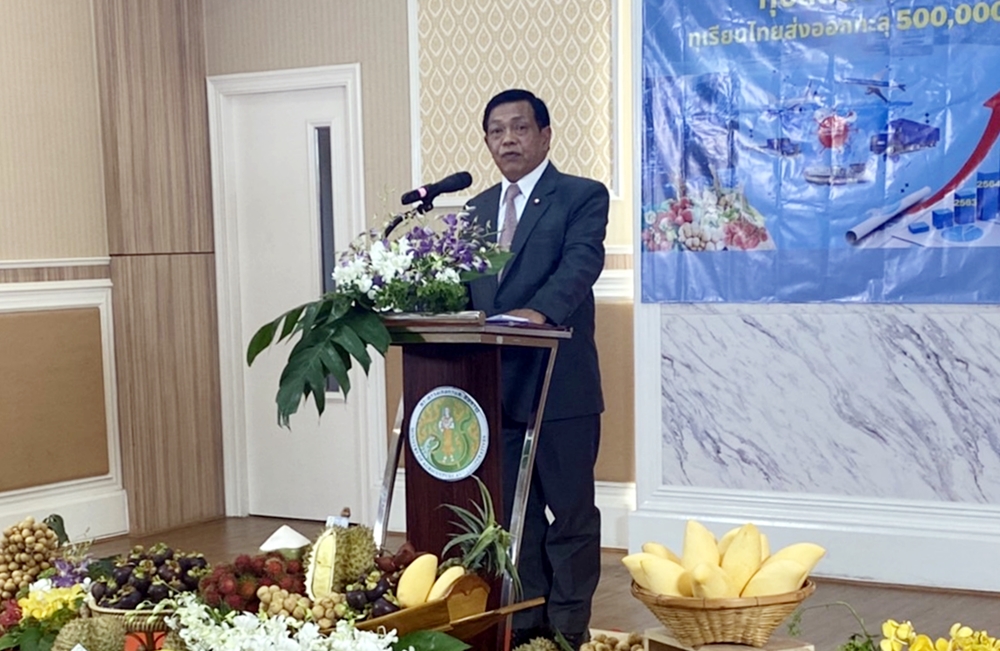 ฟรุ้ตบอร์ด โชว์ตัวเลขส่งออกทุเรียนไทย 5 เดือน ทะลุเป้า 5 แสนตัน