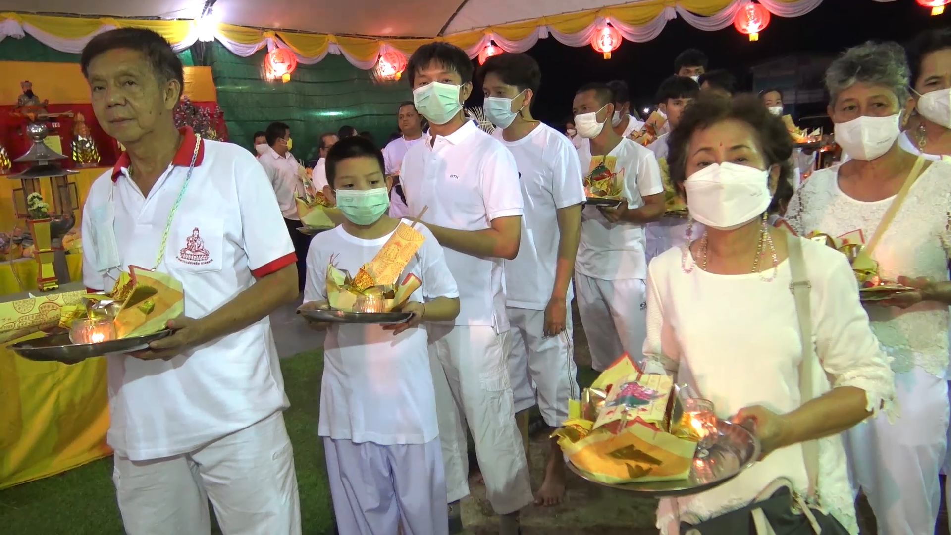พิธีข้ามสะพานสะเดาะเคราะห์เสริมบารมี งานเทศกาลถือศีลกินเจสงขลา