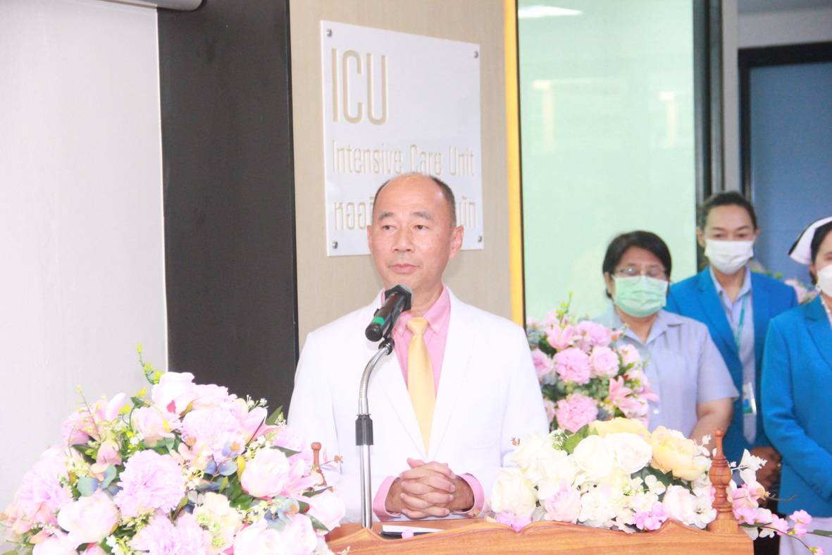 รพ.ประจวบเปิดเพิ่มหออภิบาลผู้ป่วย ICU รองรับผู้ป่วยอาการหนักได้อีก 12 เตียง เพิ่มจำนวนเตียง ICU ใน รพ.ทั้งหมด 24 เตียง 