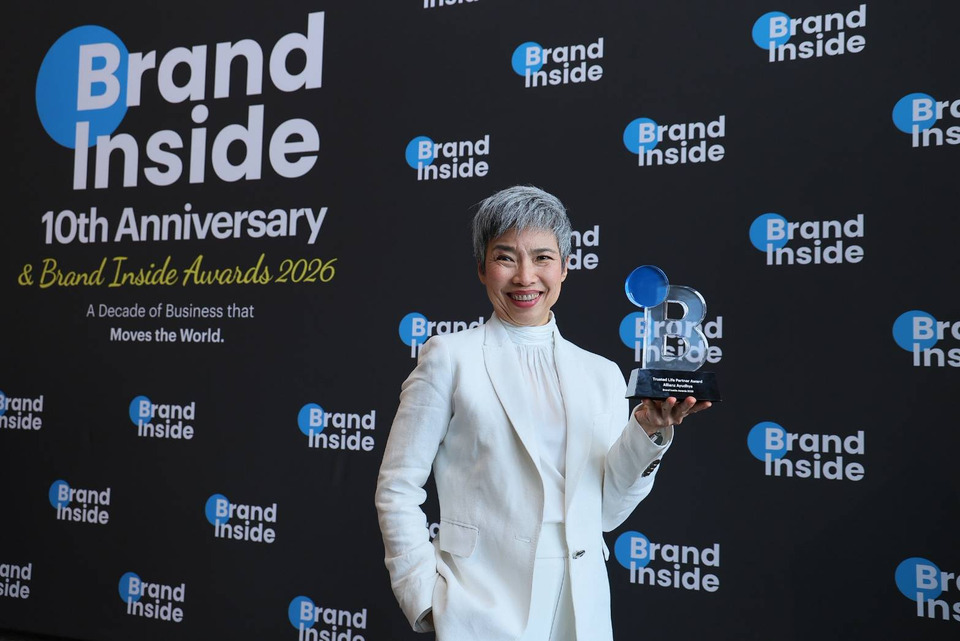 อลิอันซ์ อยุธยา คว้ารางวัล Trusted Life Partner Award ในงาน Brand Inside Awards 2026