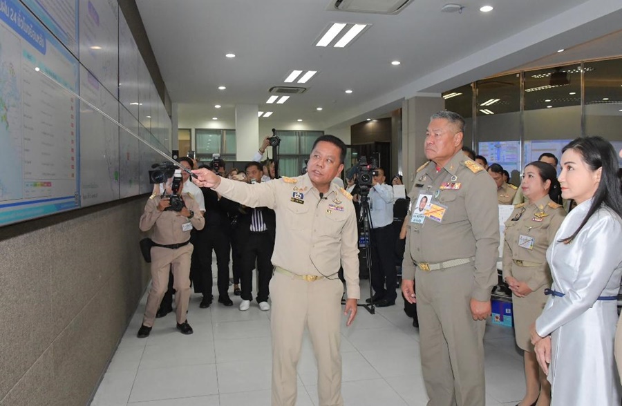 องคมนตรีติดตามสถานการณ์น้ำ และการบริหารจัดการน้ำฤดูฝนปี 67