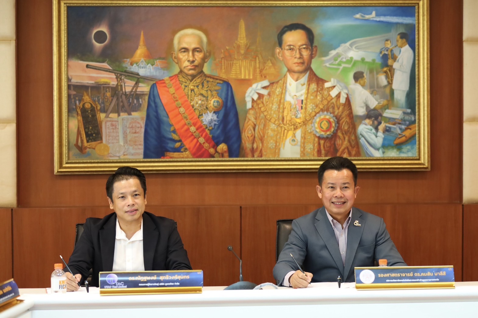 "สจล." จับมือ "ยูแทคไทย" ลงนามความร่วมมือพัฒนาเซมิคอนดักเตอร์ และอิเล็กทรอนิกส์อัจฉริยะ