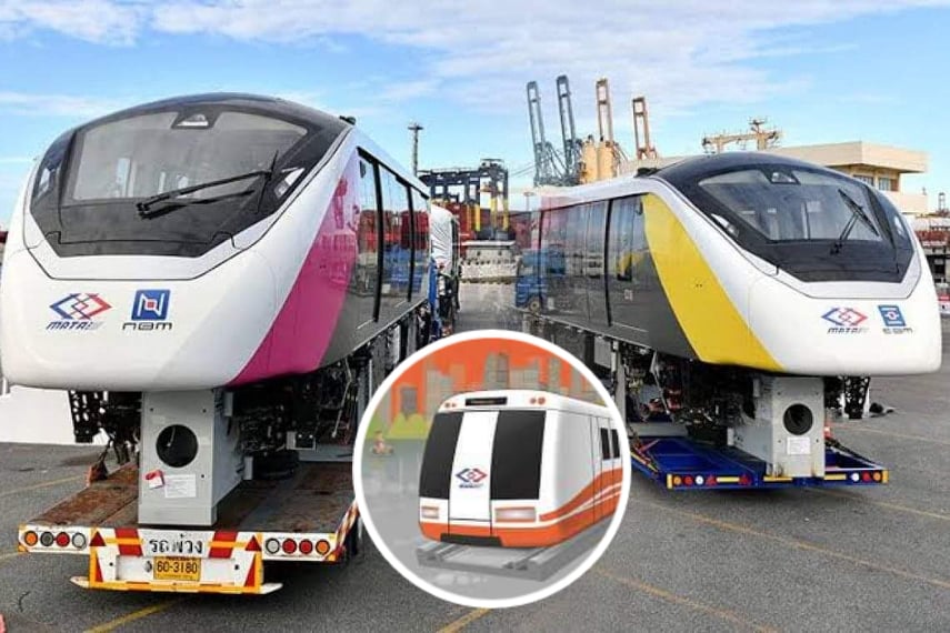 ใกล้ได้ใช้แล้ว! อัพเดตโครงการรถไฟฟ้า3สาย