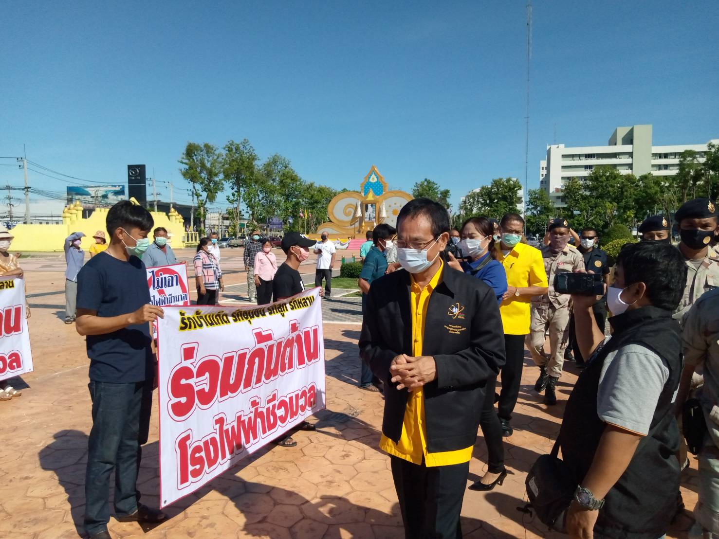 'คนกาญจน์ 2 ตำบล'ต้านผุด'โรงไฟฟ้าชีวมวล' หวั่นกระทบมลพิษ-วิถีชุมชนในอนาคต