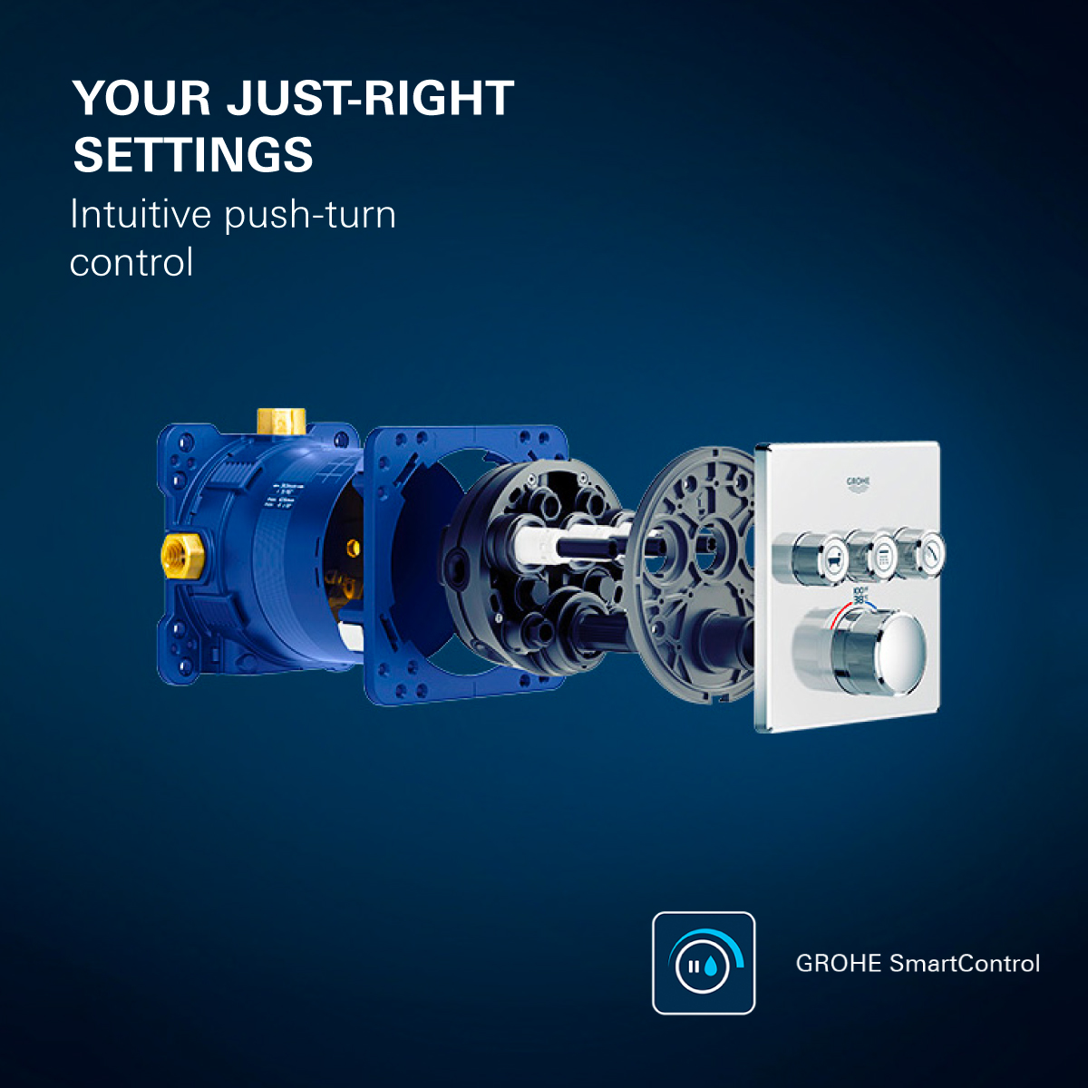 GROHE Aqua เทคโนโลยีอัจฉริยะการอาบน้ำจาก GROHE