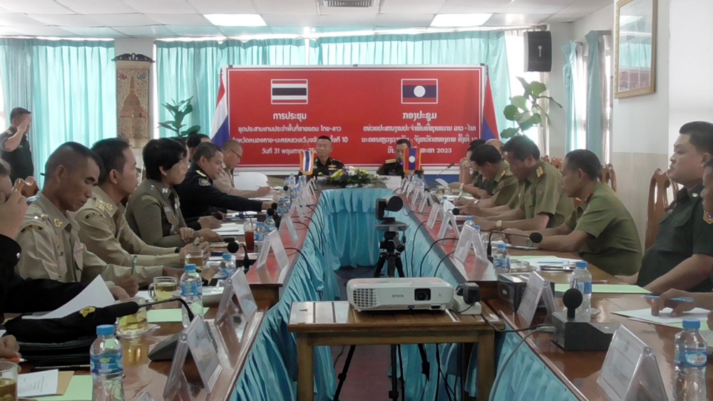 กกล.สุรศักดิ์มนตรี-กกล.นครหลวงเวียงจันทน์ กระชับความสัมพันธ์ชายแดน ไทย-ลาว 
