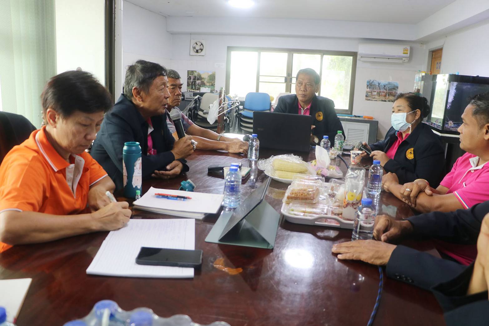 นายกสมาคมเพาะเลี้ยงสัตว์น้ำไทยจังหวัดราชบุรีเผยเจรจาการค้าจีนส่งสัญญาณที่ดีซื้อกุ้งก้ามกราม GI  48 ตัน   