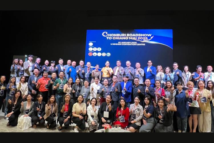 กิจกรรม Chonburi Roadshow to Chiangmai 2025 กระตุ้นและส่งเสริมให้เกิดการเดินทางท่องเที่ยวข้ามภูมิภาค