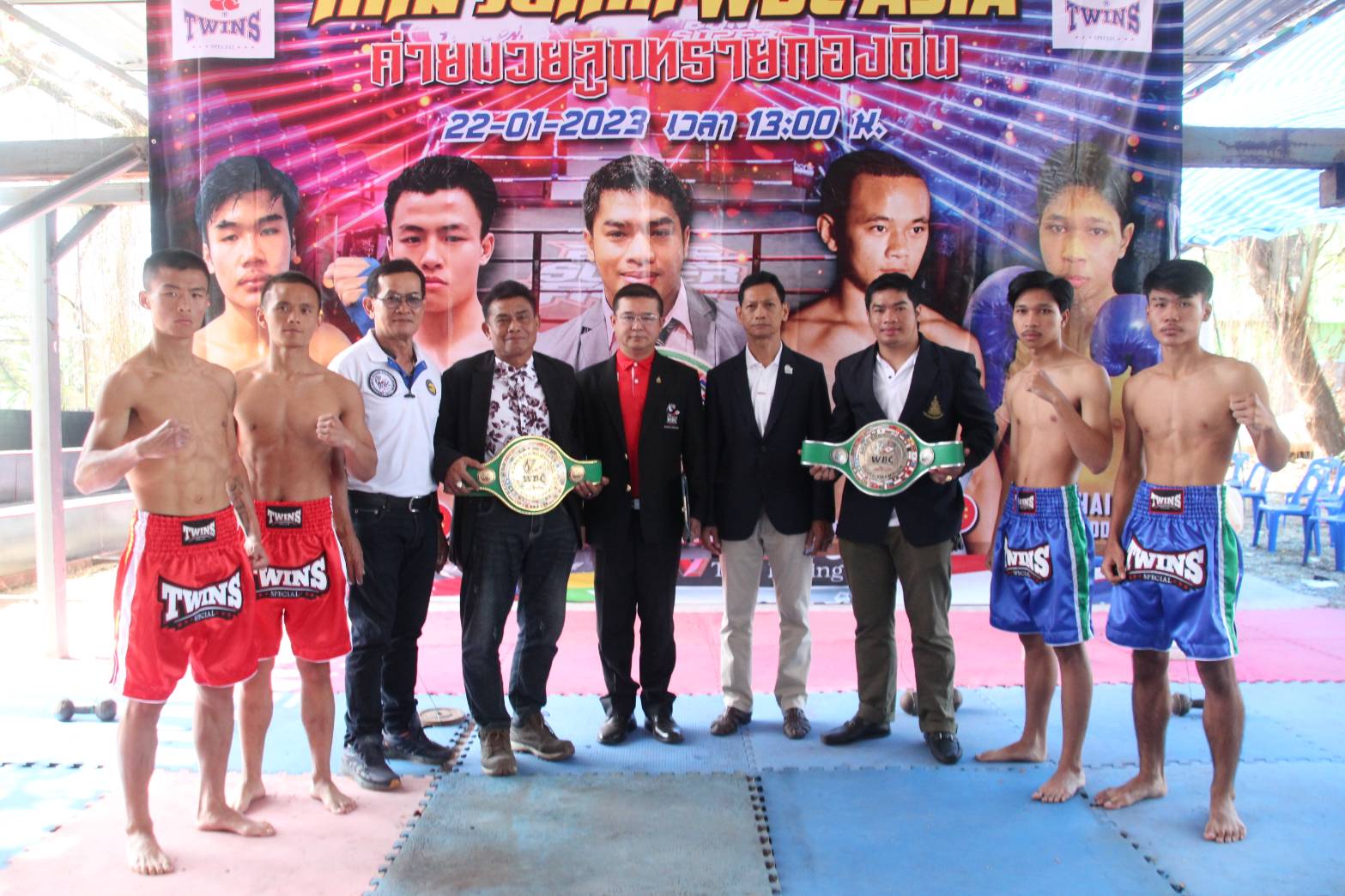 โปรโมเตอร์หนุ่มป้ายแดง "ม่านฟ้า บ็อกซิ่ง" จัดไฟท์แรกศึกมวยโลก WBC Asia Manfah Boxing ชิงแชมป์เปี้ยน 2 เส้น ชมฟรี!