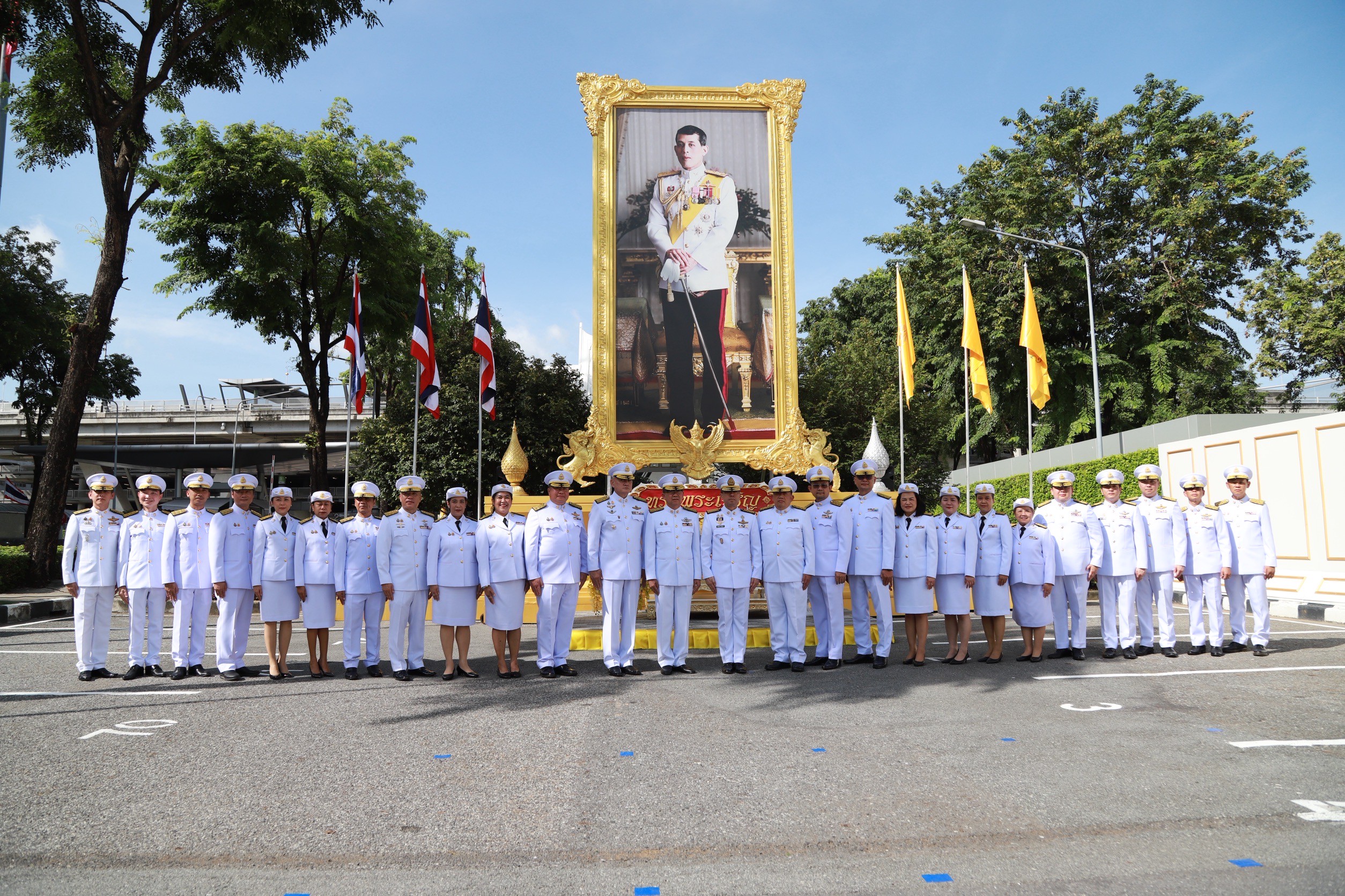 ท่าอากาศยานสุวรรณภูมิ จัดพิธีถวายสัตย์ปฏิญาณ เพื่อเป็นพนักงานที่ดีและพลังของแผ่นดิน